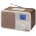 JENSEN AM/FM Digital Dual Alarm Clock Radio with LCD Display, 1A Charging Port for all Smartphones, Aux-in