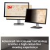 3M Framed Privacy Filter for 24" Diagonal Widescreen Monitor, Protects your confidential information, Black out side views