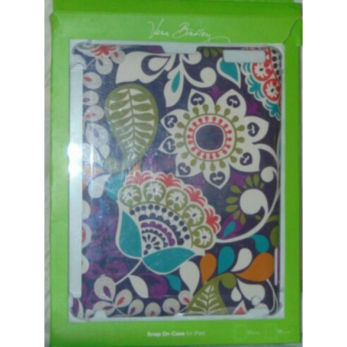 NEW VERA BRADLEY iPAD SNAP ON COVER/CASE - WORKS W/SMART COVER