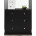 Black Guilford 3 Drawer 28.5'' W