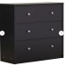 Black Guilford 3 Drawer 28.5'' W