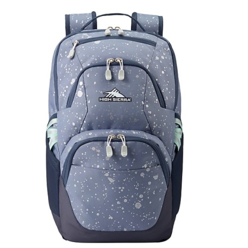 High Sierra Swoop SG School Backpack, Metallic Splatter