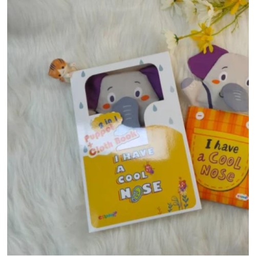 2 in 1 Puppet+Cloth Book