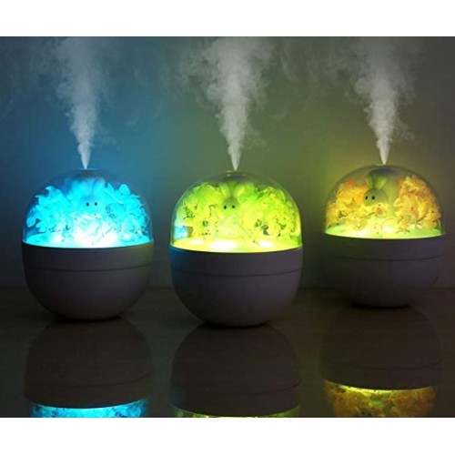 Rockrok Air Humidifier, Humidifier USB Charging Aroma Essential Oil Diffuser Home Office