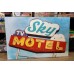 Sky Motel - Canvas Print 