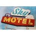 Sky Motel - Canvas Print 