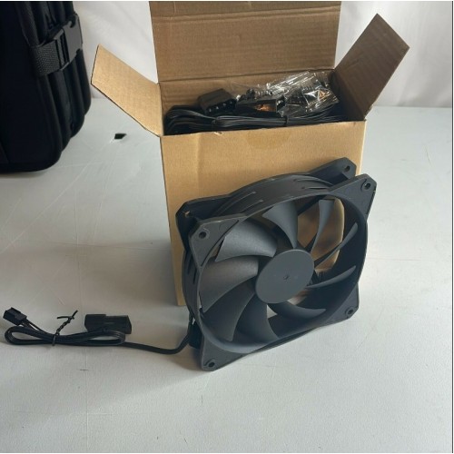 Sahara Black Corded Electric Cooling Case Fan For PC Computer Set of 3