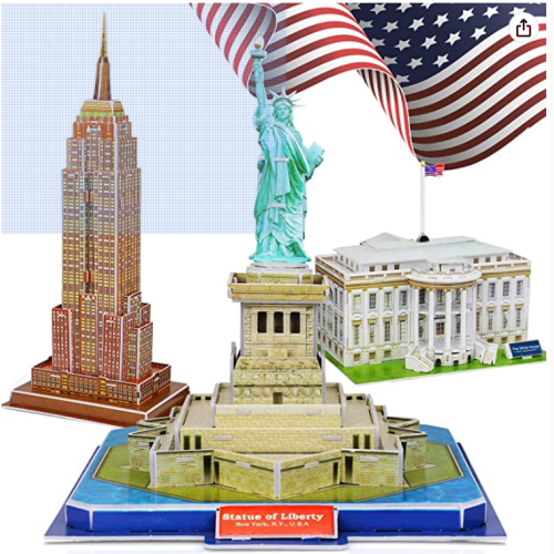 TOY Life 3D Puzzles for Adults and Kids US - Architectural Puzzles for Adults and Kids 3D