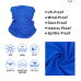 8 Pieces Cycling Scarf UV Dust Protection Face Cover Breathable Elastic Neck Gaiter