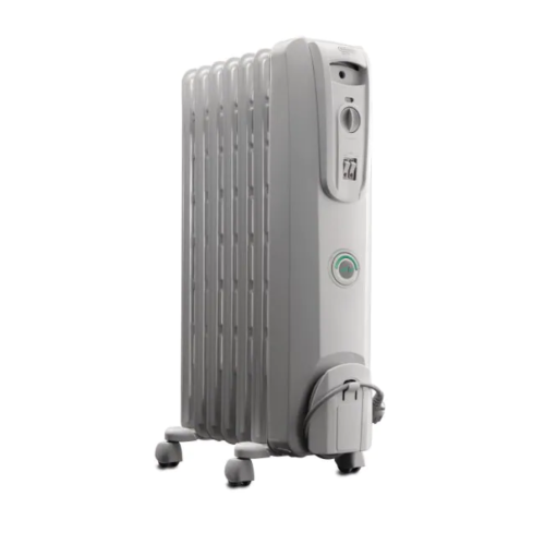 Delonghi Oil Radiator Heater 7 Fins 1500Watt White