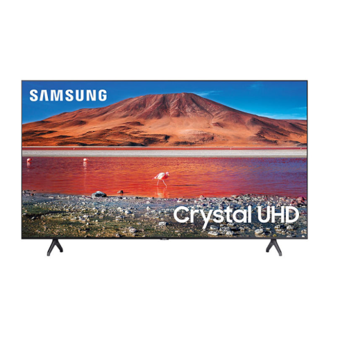 SAMSUNG UN50TU7000FXZA 50 inch 4K Ultra HD Smart LED TV 2020 Model Bundle with Support Extension