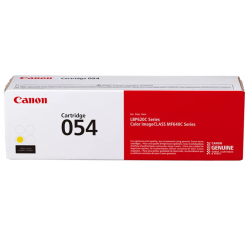 Canon® 054 Black And Cyan, Magenta, Yellow Toner Cartridges Combo, Pack Of 4