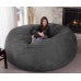 8 ft x 8 ft Bean Bag Bed/chair  - Gray Color 