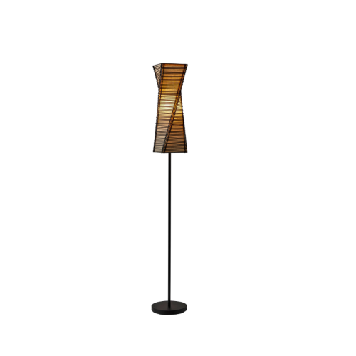 68" Stix Collection Floor Lamp Brown - Adesso