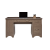 Realspace® Pelingo 60"W Computer Desk, Gray (Esperesso)