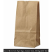 2# Brown Kraft Paper Bags, Standard Grade, 500 Bags (BAG GK2-500) 4-5/16"x 2-7/16"x 7-7/8", 500 Bags per Bundle.