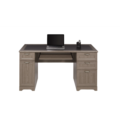 Realspace Magellan 59"W Manager's Desk, Gray