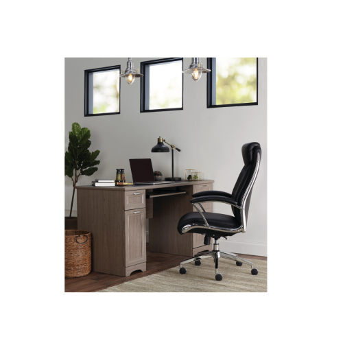 Realspace Magellan 59"W Manager's Desk, Gray