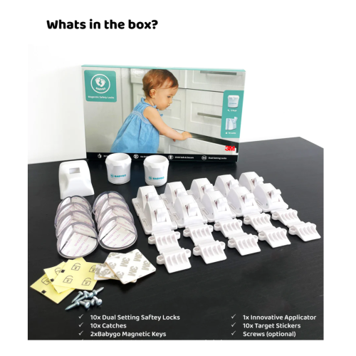 BABYGO® Magnetic Child Safety Locks