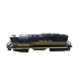 Williams by Bachmann GE Dash 9 Diesel - Nickel Plate #534 Train