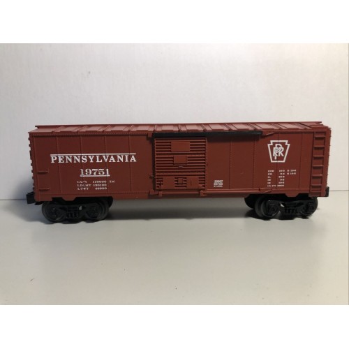 Lionel O Gauge 19751 Pennsylvania Railroad Box Car LN 25057