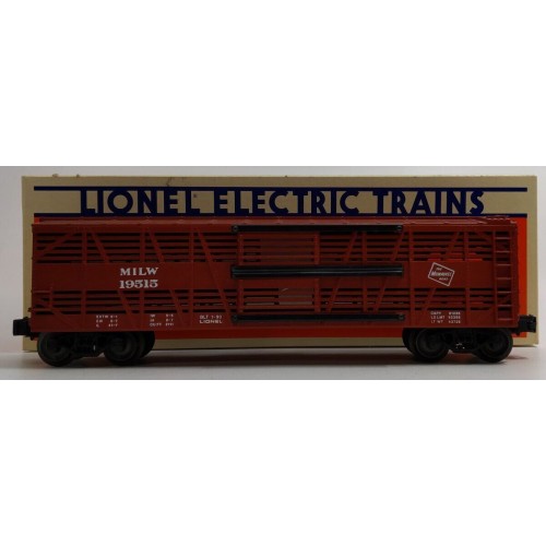 Lionel 6-19515 O Gauge Milwaukee Road Stock Car EX/Box