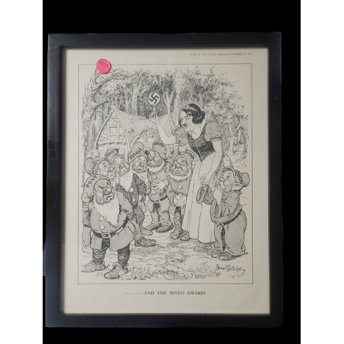 Punch of the London Charivari - DECEMBER 21, 1938 "------------ AND THE SEVEN DWARFS"