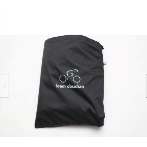 Team Obsidian Transportation Bicycle Cover XL 2 Bikes Waterproof Ripstop Black