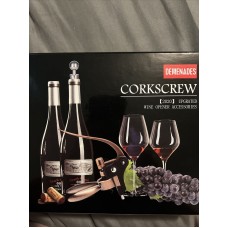 Wine Bottle Opener Corkscrew Set, 2020 Upgrade - Silver