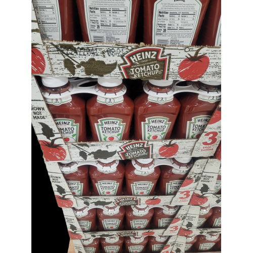 Heinz Tomato Ketchup 3-Pack - 44oz
