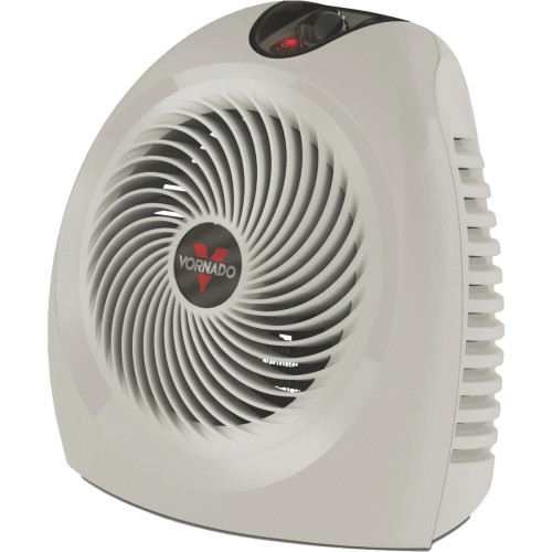 Vornado VH2 1500 Watt Whole Room Vortex Electric Portable Space Heater, White