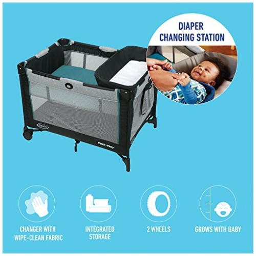 Graco Pack 'n Play Playard Simple Solutions Portable Playard