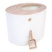 IRIS Top Entry Cat Litter Box, White