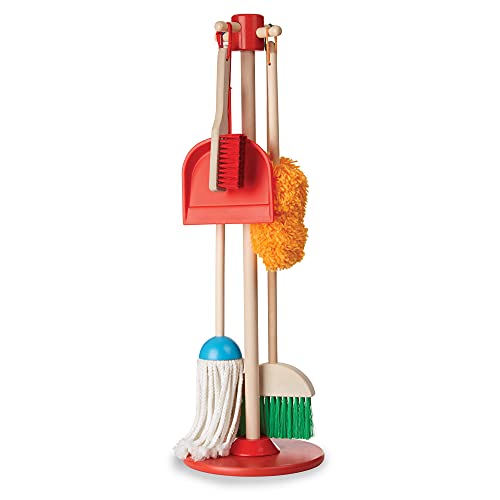 Melissa & Doug Dust! Sweep! Mop! (Frustration Free Packaging), Multicolor