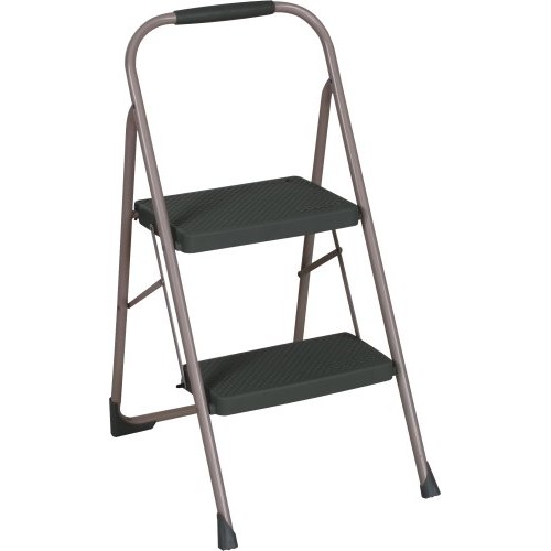 Cosco 2-Step Big Step Folding Stool, 200lb, 22