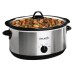 Crock-pot 7qt Manual Slow Cooker - Silver SCV700-SS