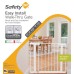 Safety 1st Easy Install Extra Tall & Wide Walk Through Gate, Fits Between 29