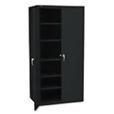 Hon Assembled Storage Cabinet 36w X 24-1/4d X 71-3/4h Black SC2472P