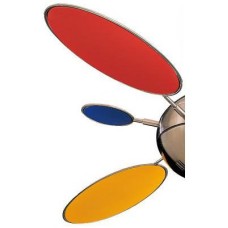 Minka-aire FB196-RYB, Six Red, Yellow, Blue Accessory Blades