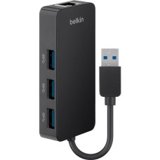 Belkin Components B2b128tt Usb 3.0 3-port Hub Gigabit Ethernet Adapter