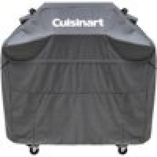 Cuisinart Two Burner Grill Cover - Dual Sided Vents And Locking Drawstrings