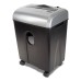 Aurora 12 Sheet Medium Duty Paper Shredder With Wastebasket Black/Gray - AU1215XB