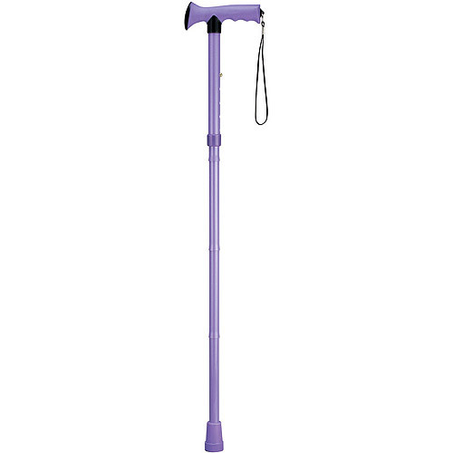 Healthsmart Comfort Grip Folding Canes, Aluminum, Lavender, 33-37