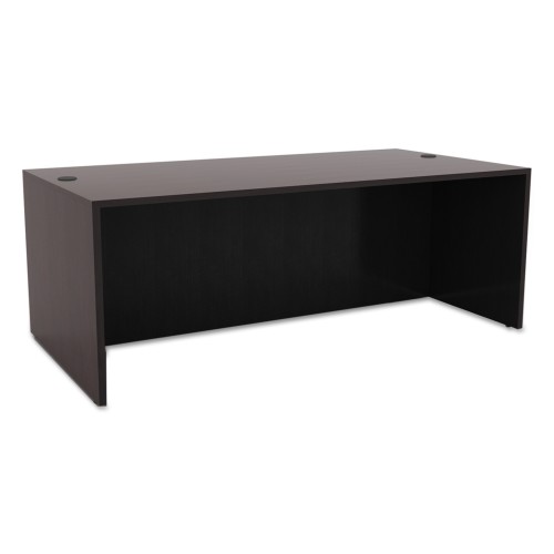 Alera Valencia Series Straight Front Desk Shell 71w X 35 1/2d X 29 5/8h Espresso VA217236ES