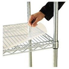 Alera Shelf Liners For Wire Shelving Clear Plastic 36w X 24d  SW59SL3624 (4/Pack)