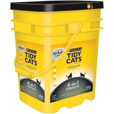 Tidy Cats 4-in-1 Strength Clumping Cat Litter, 35-lb Pail