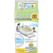 Tidy cat Cats Breeze Spring Clean Pads Litter - 10ct
