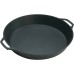 Lodge Seasoned Cast Iron Skillet with 2 Loop Handles - 17 Inch Ergonomic Frying Pan