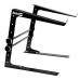 RockJam Portable DJ Laptop Stand With Adjustable Height, Anti-Slip Design, Works For Laptops, Controllers And CD Players