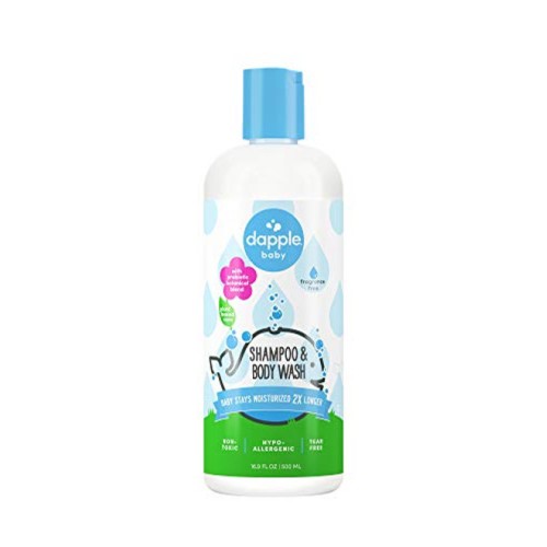 Dapple Shampoo & Body Wash Fragrance Free -- 16.9 Fl Oz